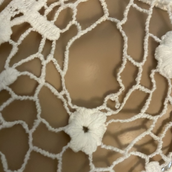 Crochet Lace Bohemian Cover Up - Picture 5 of 6